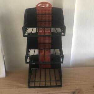 3 Tier Metal Display Rack Large Organizer For Countertop Solaray Vitamin